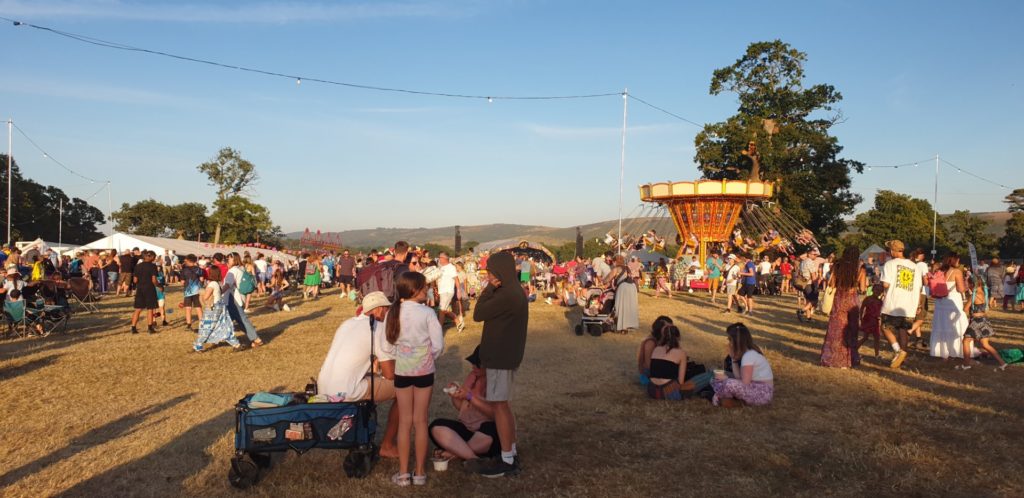 The Lower Kids Garden — a great escape from the main stages